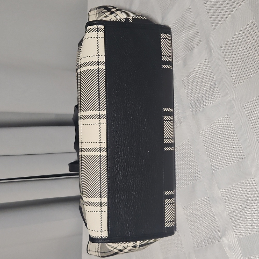Talbots Plaid Oversized Commuter/Work Tote - Picture 5 of 11